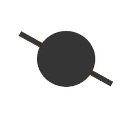 Round Wall light